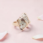 Geometric Filigree Fancy Ring - Sterling Silver