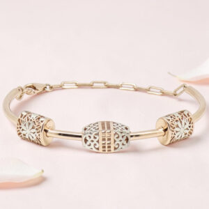 925 Silver Fancy Kada Bracelet