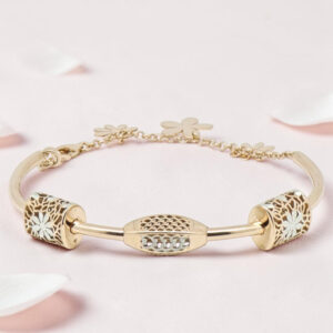 Silver Fancy Kada Bracelet 92.5
