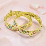 Gold Plated Silver Bangle 92.5