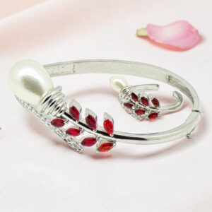 Silver Kada Bracelet Ring 92.5