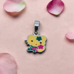 Sterling Silver Children's Kitty Pendant