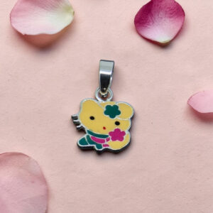 Sterling Silver Children's Kitty Pendant