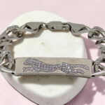 Men's Silver Bracelet 92.5 with CZ