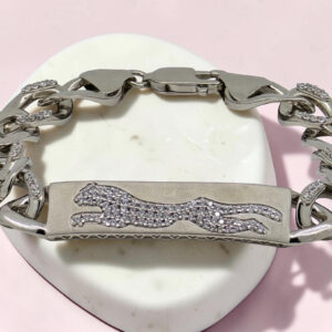 Men's Silver Bracelet 92.5 with CZ