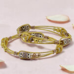Gold  Plated Silver Bangle