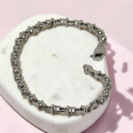 Men's Sterling Silver Link Bracelet