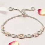 CZ Adjustable Silver 92.5 Bracelet