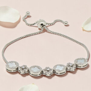 MINA Adjustable Silver 92.5 Bracelet