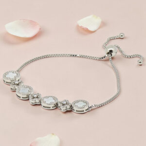 MINA Adjustable Silver 92.5 Bracelet