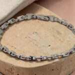 Gents Sterling Silver Chain Bracelet
