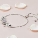 Mina Adjustable Silver Bracelet