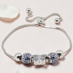 Silver 92.5 Adjustable Mina Bracelet