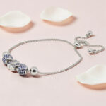 Silver 92.5 Adjustable Mina Bracelet