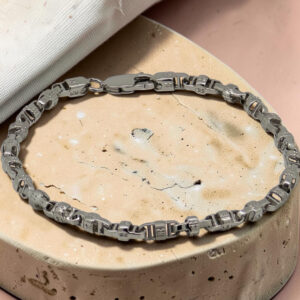 Men's Sterling Silver Link Bracelet 92.5