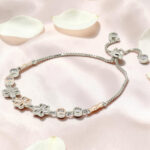 Silver 92.5 CZ Adjustable Bracelet