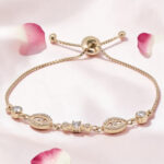 Adjustable Silver 92.5 Bracelet Rose Gold