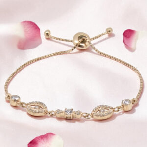 Adjustable Silver 92.5 Bracelet Rose Gold