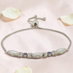 Silver 92.5 CZ Adjustable Bracelet