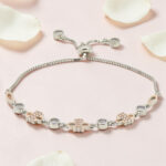Adjustable Silver 92.5 CZ Bracelet