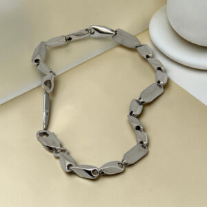 Gents Sterling Silver Link Bracelet