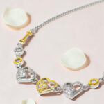 Silver Adjustable Heart Bracelet
